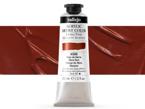 Barva Vallejo Acrylic Artist Color 16306 Mars Red (60ml)