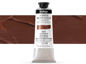 Barva Vallejo Acrylic Artist Color 16311 Burnt Sienna (60ml)