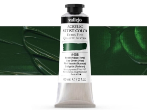 Barva Vallejo Acrylic Artist Color 16408 Sap Green (Hue) (60ml)