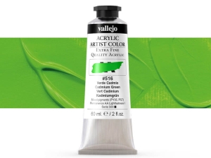 Barva Vallejo Acrylic Artist Color 16516 Cadmium Green (60ml)