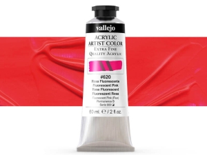 Barva Vallejo Acrylic Artist Color 16620 Fluorescent Pink (60ml)