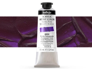 Barva Vallejo Acrylic Artist Color 16624 Fluorescent Violet (60ml)