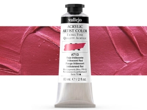 Barva Vallejo Acrylic Artist Color 16713 Iridescent Red (60ml)