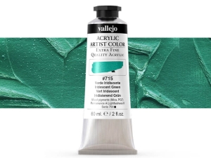 Barva Vallejo Acrylic Artist Color 16715 Iridescent Green (60ml)