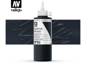 Barva Vallejo Acrylic Studio 22050 Payne’s Grey (200ml)