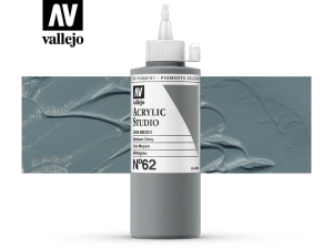 Barva Vallejo Acrylic Studio 22062 Medium Grey (200ml)