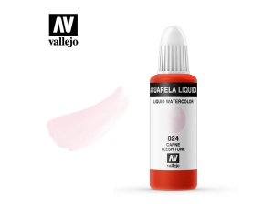 Barva Vallejo Liquid Watercolor 33824 Flesh Tone (32ml)