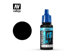 Barva Vallejo Mecha Color 69042 Pure Black (18ml)