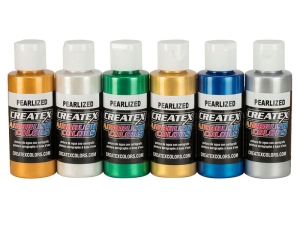 Createx Pearlized Starter Set barev