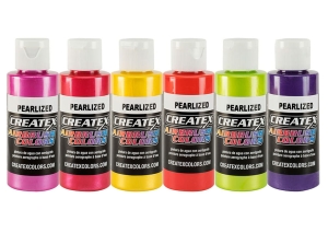 Createx Pearl Sampler Airbrush Set barev