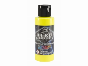 Barva WICKED Fluorescent Colors W024 Yellow 60 ml