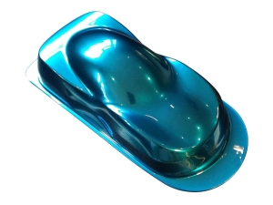 Set CANDY2-O 4657 Caribe Blue 120ml + 4030 Balancing Clear 120ml + over W357 Quicksilver Chrome 120ml