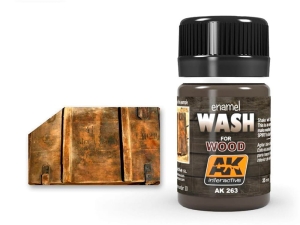 AK Weathering AK263 WASH FOR WOOD (35ml)