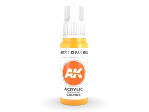 AK Acrylics 3Gen AK11217 Clear Yellow (17ml)