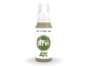 AK Acrylics 3Gen AFV AK11351 Wood Base (17ml)