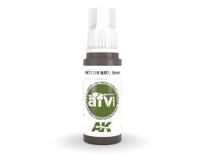 AK Acrylics 3Gen AFV AK11359 NATO Brown (17ml)