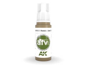 AK Acrylics 3Gen AFV AK11370 Russian Sand 7K (17ml)