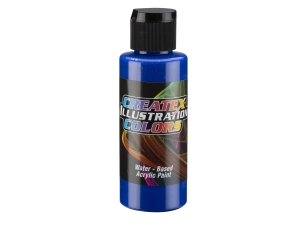 Barva Createx Illustration Colors 5640 Transparent Ultramarine Blue 60 ml