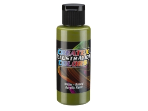 Barva Createx Illustration Colors 5647 Transparent Yellow Green Oxide 60 ml