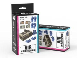 AK RESIN MODEL AK1351 AIR CONDITIONING SET (RESIN 30-35MM)