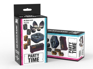 AK RESIN MODEL AK1359 PARTY TIME SET (RESIN 30-35MM)
