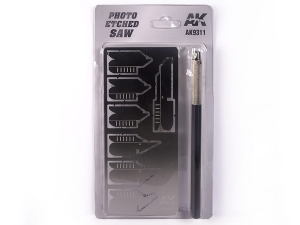 AK TOOLS AK9311 PHOTO ETCHED SAW SET