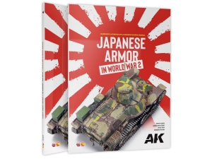 AK BOOK AK549 JAPANESE ARMOR in WWII (136 pages) (EN,ES)