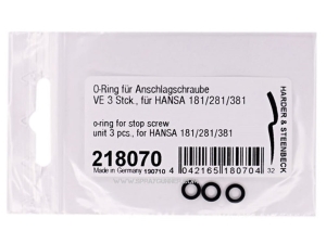 Harder & Steenbeck 218070 Těsnění pro stop screw (3ks), pro HANSA 181, 281, 381