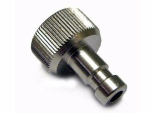 Harder & Steenbeck 104064 Samec rychlospojky ND 2.7mm - G1/8" samice, chrom, pro CR plus, HANSA