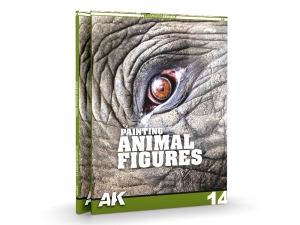 AK Kniha AK518 AK Learning 14 PAINTING ANIMAL FIGURES (88 pages) (EN)
