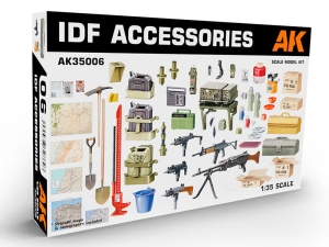 AK RESIN MODEL AK35006 IDF Accessories 1/35