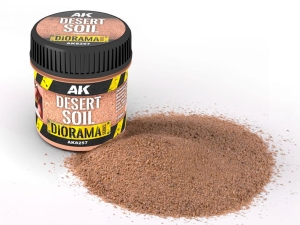 AK DIORAMA AK8257 Desert Soil 1/35 (100ml)