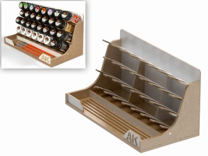AK TOOL AKORG35 MODULAR ORGANIZER 35ml (Capacity for 30 jars)