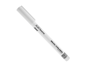 AK REAL COLORS MARKER RCM034 FLAT WHITE