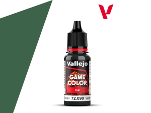 Barva Vallejo Game Color 72090 Black Green Ink (18ml)