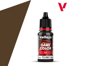 Barva Vallejo Game Color 72091 Sepia Ink (18ml)