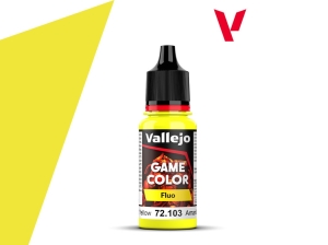 Barva Vallejo Game Color 72103 Fluo Yellow (18ml)