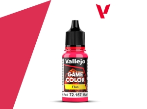 Barva Vallejo Game Color 72157 Fluorescent Red (18ml)