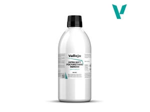 Vallejo 28653 Polyurethane Permanent Varnish Ultra Matt (500ml)