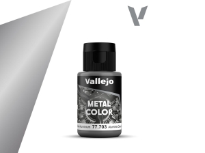 Barva Vallejo Metal Color 77703 Dark Aluminium (32ml)
