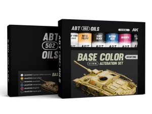 Abteilung 502 OIL SET ABT308 Base Color Alteration Set (6x20ml tubas)