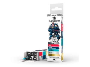 AK PLAYMARKERS SET AKM106  SPACE KNIGHT (6x)