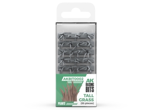 AK RESIN AKBIT0002 TALL GRASS - BASING BITS (35pcs)
