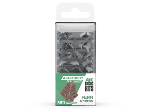 AK RESIN AKBIT0007 FERN - BASING BITS (25pcs)