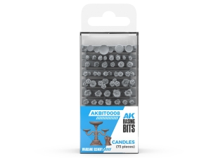AK RESIN AKBIT0008 CANDLES - BASING BITS (73pcs)
