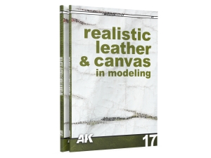 AK BOOK AK542 LEARNING 17 REALISTIC LEATHER & CANVAS (88 pages) (EN)