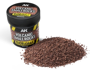 AK DIORAMA AK8304 VOLCANIC SMALL ROCKS (100ml)