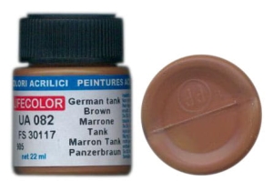 Barva LifeColor UA082 mimetic german tank brown (22ml)