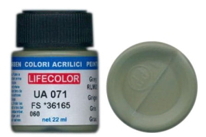 Barva LifeColor UA071 mimetic grey rlm 02 (22ml)