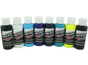Createx Ken Lind - Cool Airbrush Colors Set barev